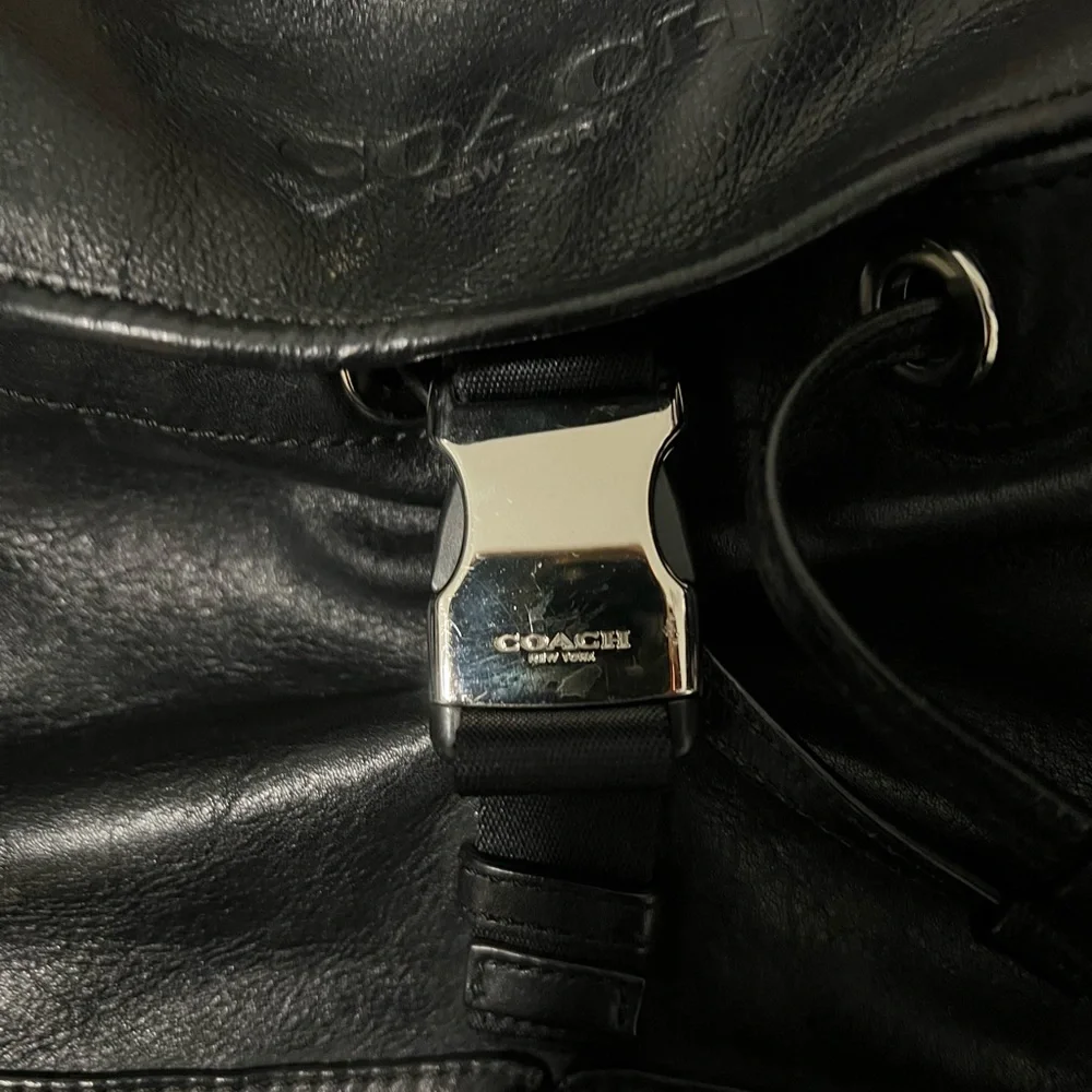 Coach Genuine Leather Backpack - Picture 6 of 7